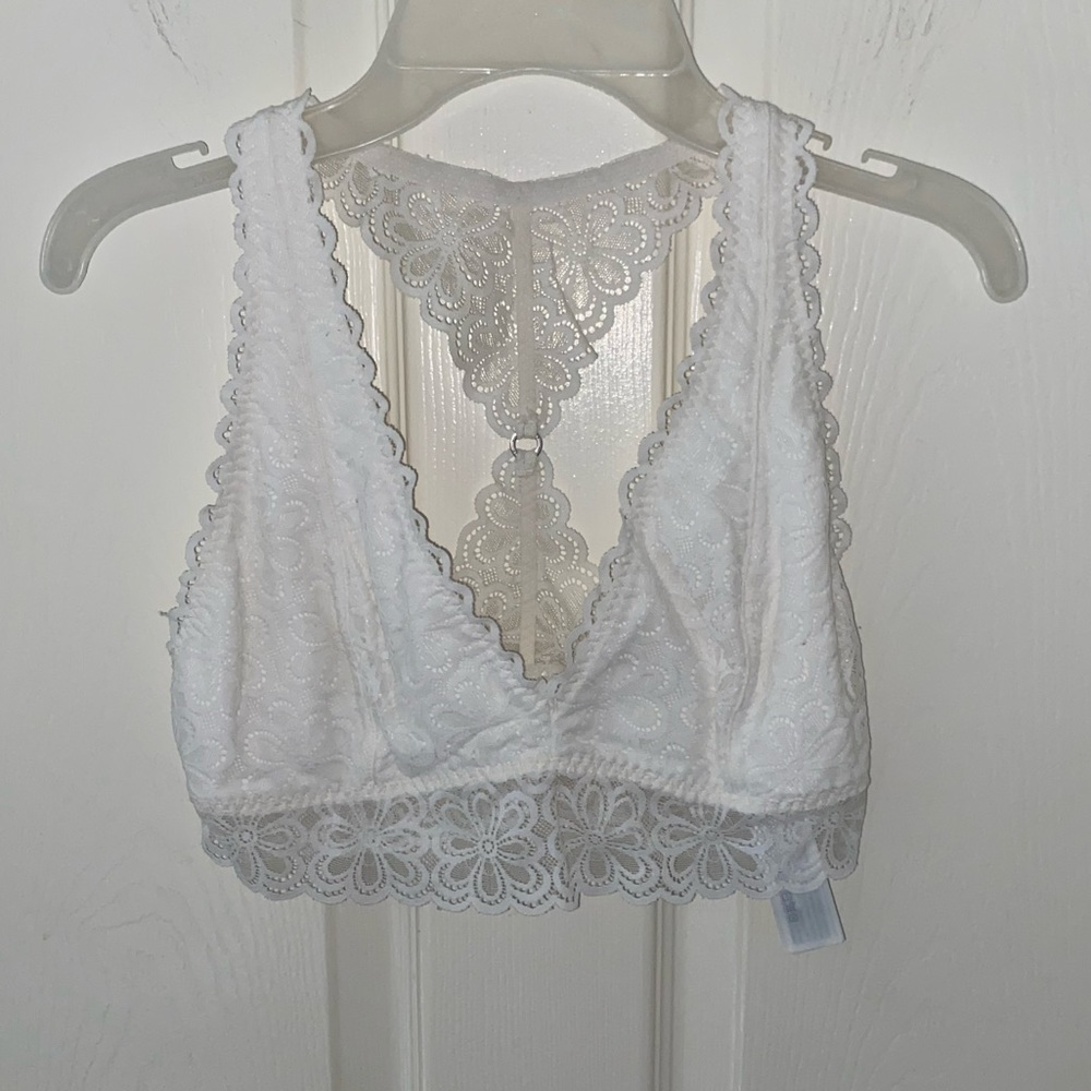 Hollister White Bralette